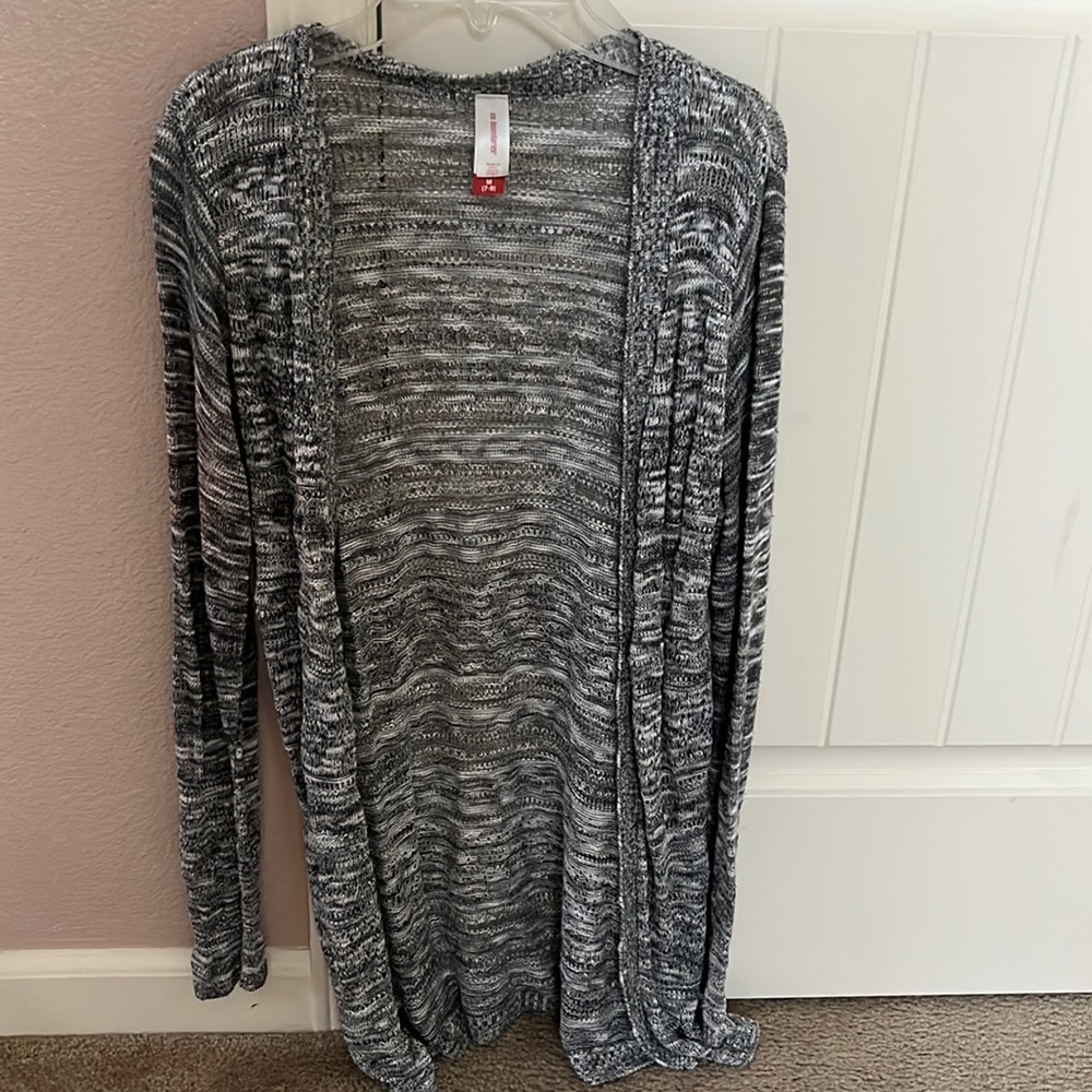 Long Threaded Cardigan
